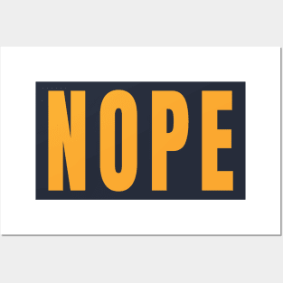 Nope Halloween Posters and Art